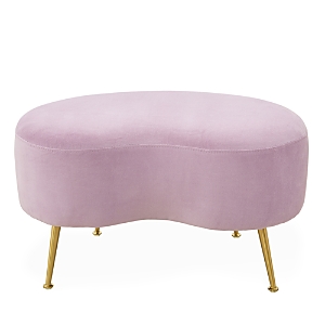 Jonathan Adler Kidney Ottoman In Purple