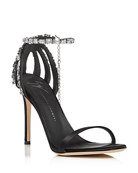 Giuseppe Zanotti - Women's Crystal Embellished High Heel Sandals