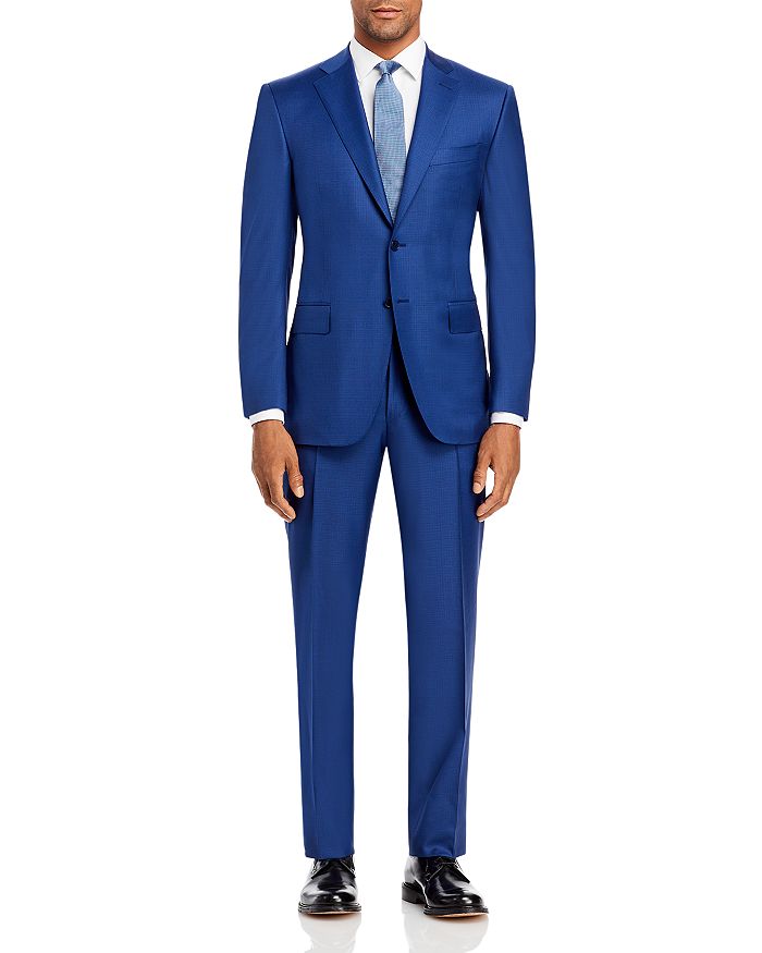 Canali - Siena Textured Solid Classic Fit Suit