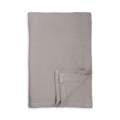Sky Basketweave Cotton Blanket, Twin - Exclusive