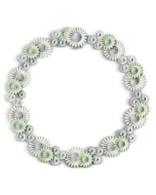 Georg Jensen - Sterling Silver Daisy Enamel Bracelet