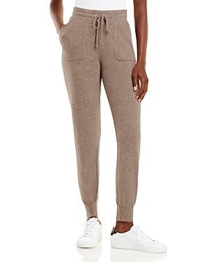 C By Bloomingdale's Cashmere Jogger Pants - 100% Exclusive In Heather Rye Sesame