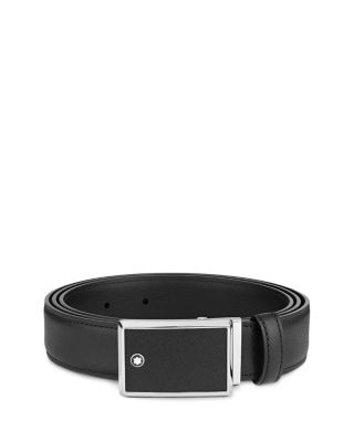 Men's Sartorial Collection Black Buckle Belt