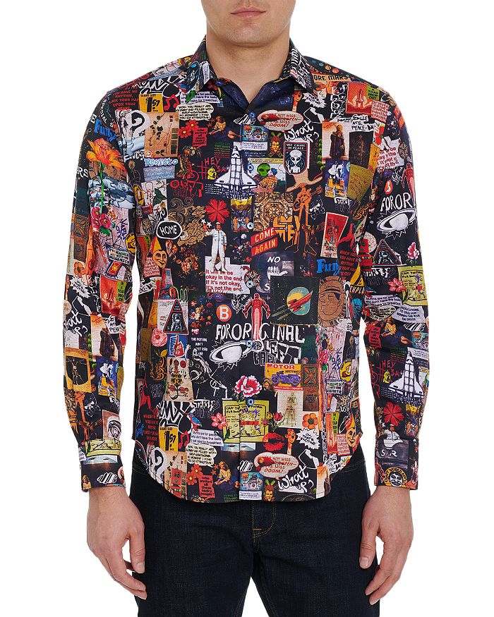 Robert Graham Time Capsule Long Sleeve Shirt Bloomingdale's