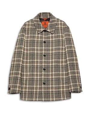 BARENA VENEZIA FATOTO PLAID COAT