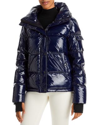 AQUA Lacquer Ella Down Puffer Jacket - 100% Exclusive | Bloomingdale's