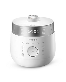 CUCKOO - 10-Cup Twin Pressure Induction Rice Cooker & Warmer