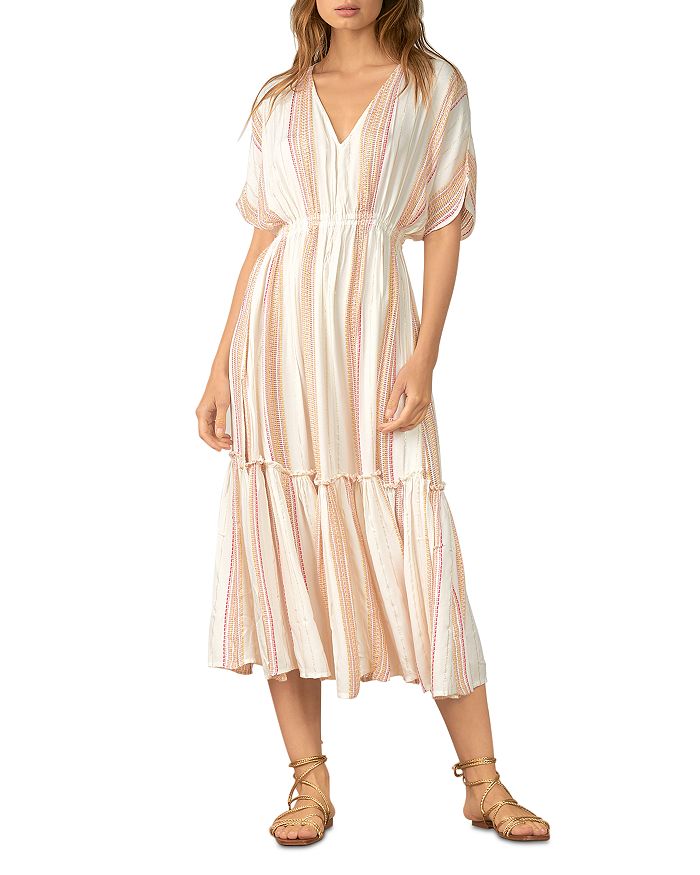 Elan striped convertible dress sales