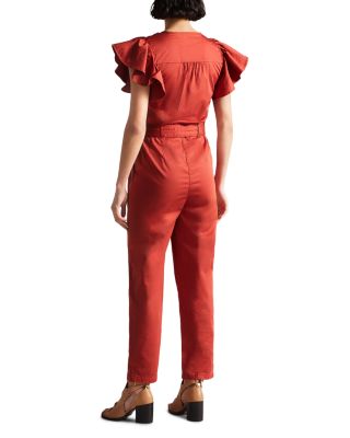 red ted baker jumpsuit