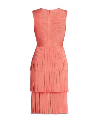 Sleeveless Fringed Dress