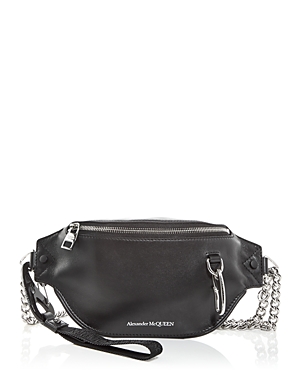Alexander McQueen Leather Chain Belt Bag