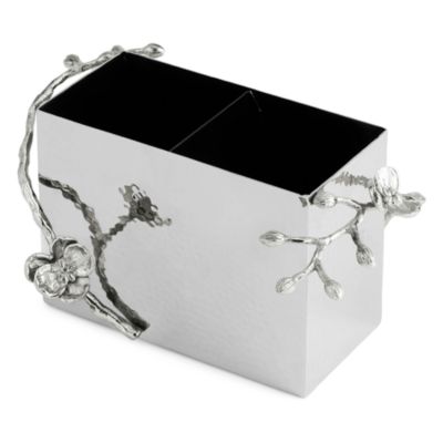 White Orchid Cutlery Caddy
