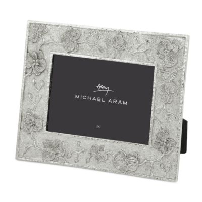 White Orchid Sculpted Frame, 5" x 7"