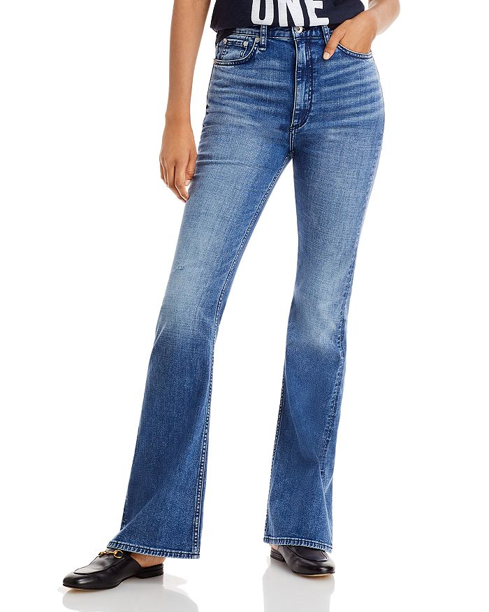 rag & bone Casey High Rise Flare Jeans | Bloomingdale's
