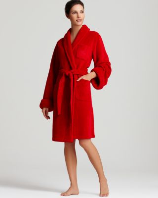 ralph lauren short shawl collar robe