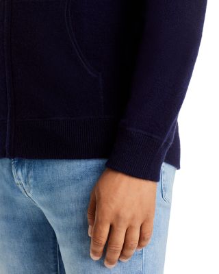Cashmere Zip Front Hoodie - Exclusive