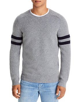 The Men's Store at Bloomingdale's - Cashmere Striped Sleeves Sweater