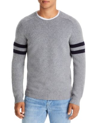 The Men's Store at Bloomingdale's Cashmere Striped Sleeves Sweater ...