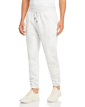 Shop Nana Judy Authentic Track Pants In Gray Tie Dye