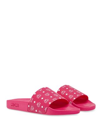 Louis Vuitton Mink Graphic Print Slides - Pink Sandals, Shoes