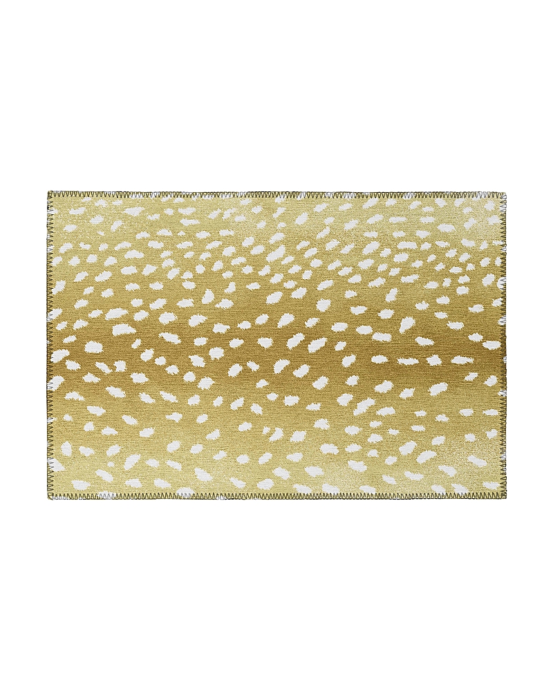 Dalyn Rug Company Rug Company Mali Ml3 Area Rug, 5' X 7'6 In Gold