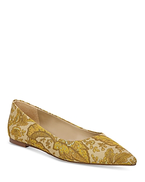 Sam Edelman Women's Wanda Pointed Toe Flats Women's Shoes In Tumeric