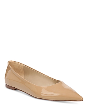 Sam Edelman Women's Wanda Pointed Toe Flats Women's Shoes In Golden Sand