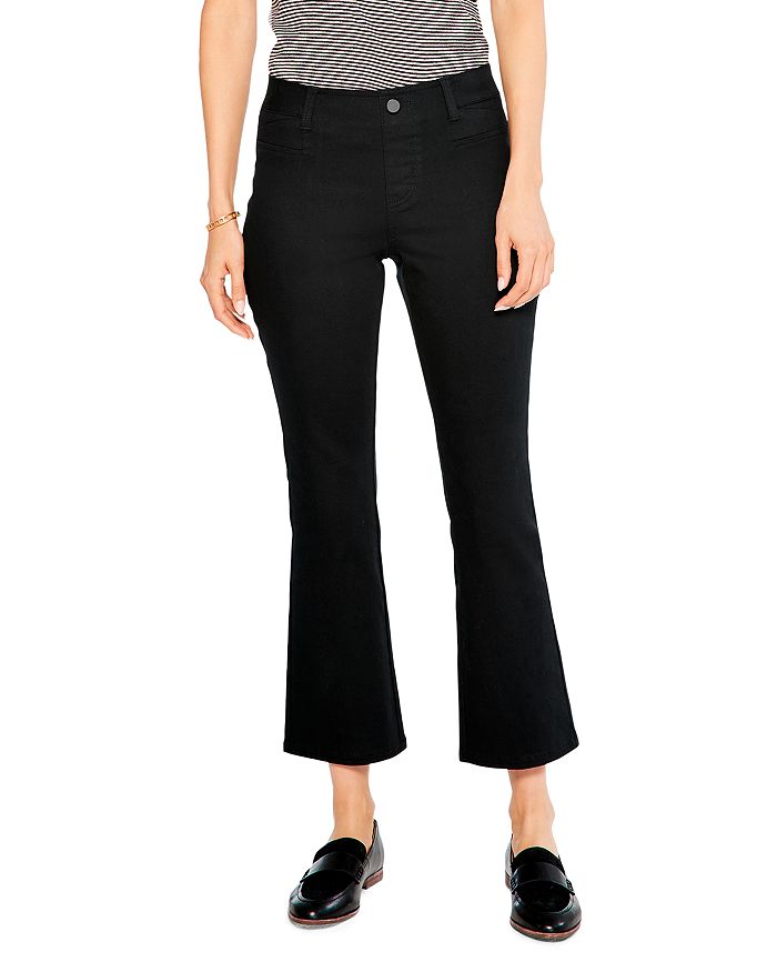 NIC+ZOE All Day Demi Bootcut Jeans in Black Onyx | Bloomingdale's