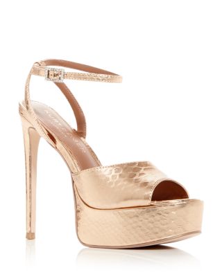 KURT GEIGER LONDON Women's Pierra Peep 