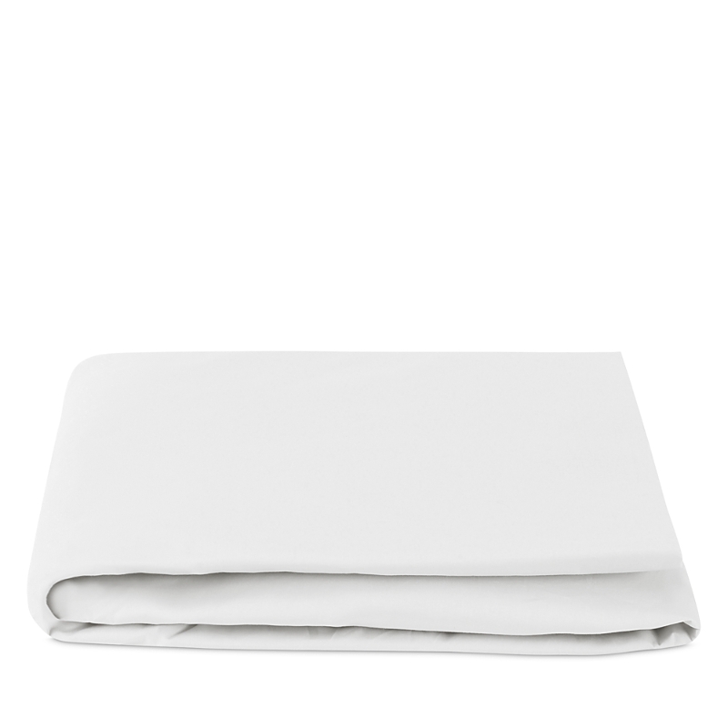 Matouk Bergamo Fitted Sheet, Queen In Bone