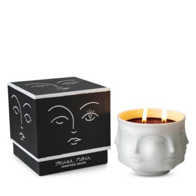 Muse Noir Ceramic Candle