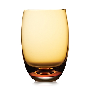 Shop Nude Glass Colored Tumbler, Set Of 4 In Amber