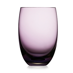 Nude Glass Colored O Burgundy Glasses (set Of 4) In Burgundy