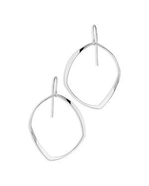 Bloomingdale's Abstract Oval Open Drop Earrings in Sterling Silver - 100% Exclusive