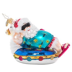 Christopher Radko Ho-Ho-Holiday Santa Ornament