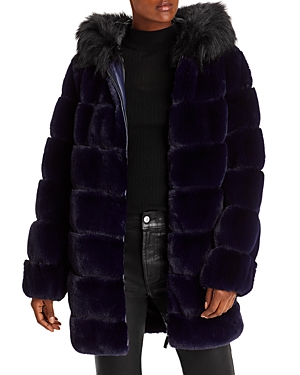 Calvin Klein Faux Fur Jacket