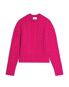 AMI - Cable Knit Sweater