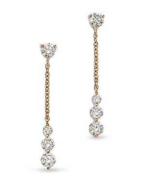 Bloomingdale's Diamond Linear Drop Earrings in 14K Yellow Gold, 0.45 ct. t.w. - 100% Exclusive