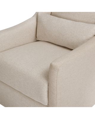 Toco Swivel Glider and Ottoman