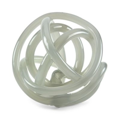 Tizo Handblown Decorative Glass Knot