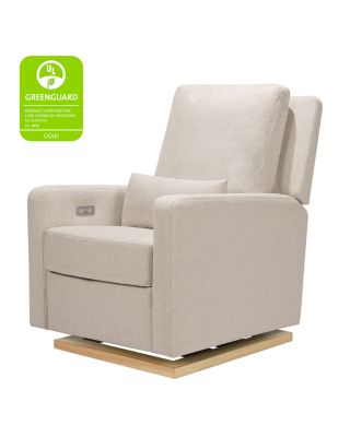 Sigi Electronic Recliner and Glider in Eco Performance Fabric with USB Port