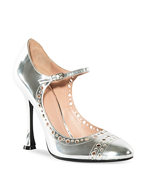 GIAMBATTISTA VALLI WOMEN'S MARY JANE HIGH HEEL PUMPS