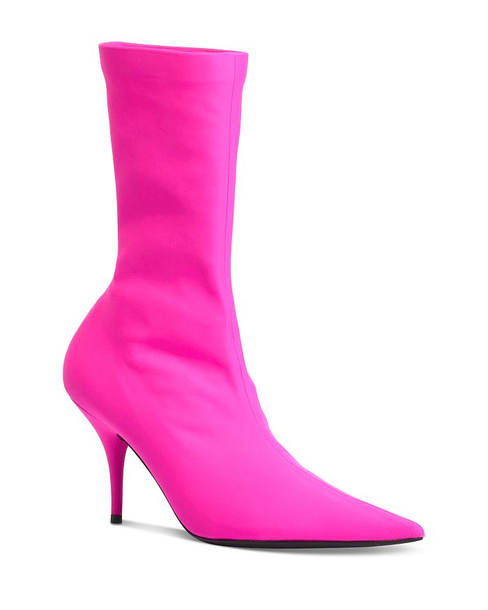 balenciaga pointy toe bootie
