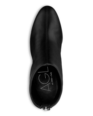 Women&#39;s Veta Back Zip Block Heel Booties