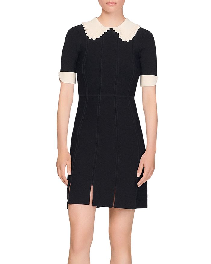 Sandro fit and flare top dress