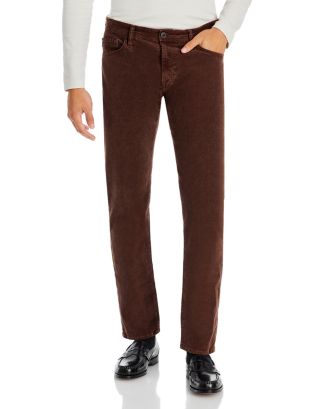 AG Tellis Slim Straight Corduroy Pants | Bloomingdale's image.