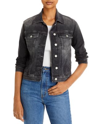 frame black denim jacket