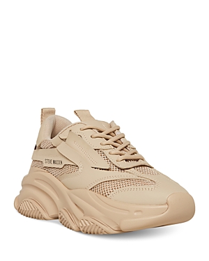 STEVE MADDEN WOMEN'S POSSESSION LACE UP SNEAKERS