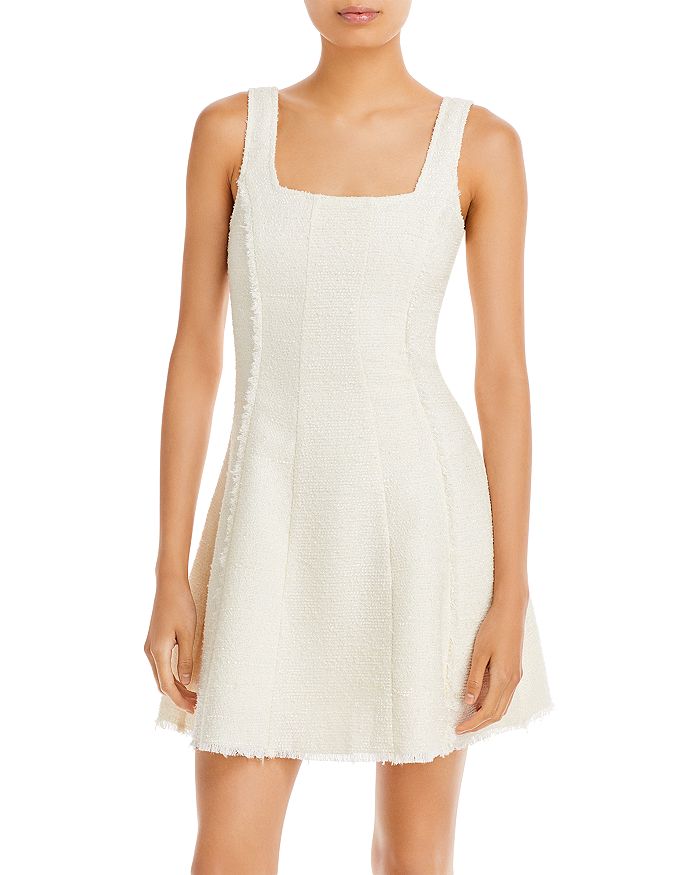 AQUA Tweed Mini Dress - 100% Exclusive | Bloomingdale's