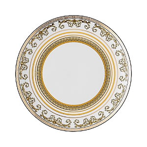 Shop Versace Virtus Gala Dinner Plate In White